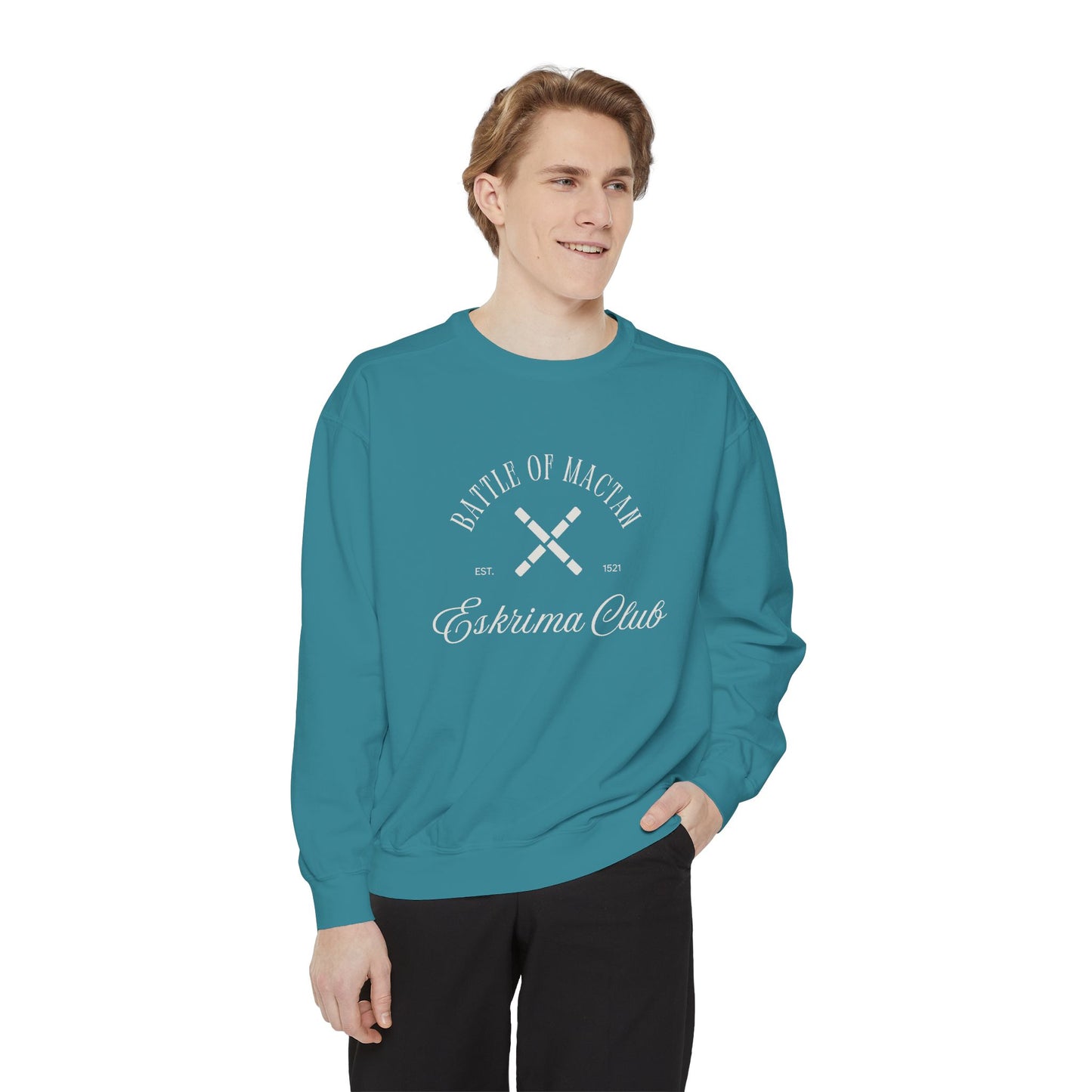 Battle of Mactan Unisex Garment-Dyed Sweatshirt