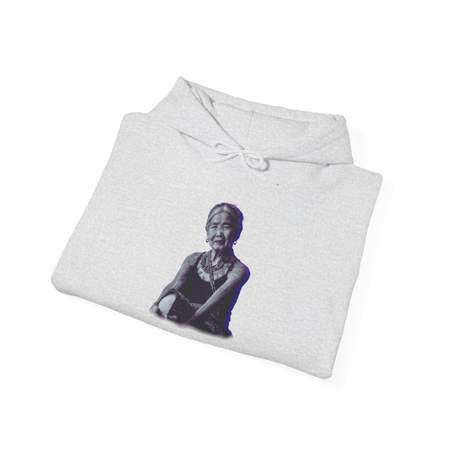 Cultural Pride Hooded Sweatshirt Whang-od- Inspirational Filipinas Design