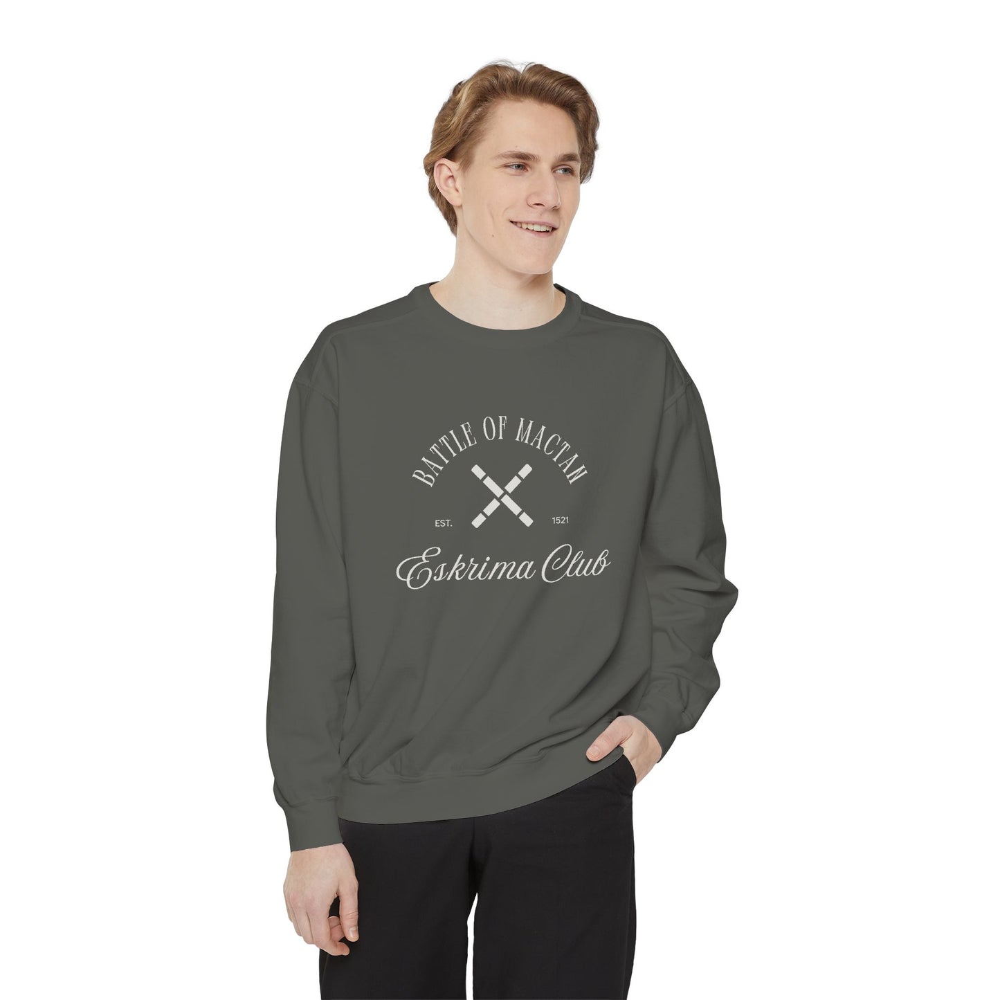 Battle of Mactan Unisex Garment-Dyed Sweatshirt